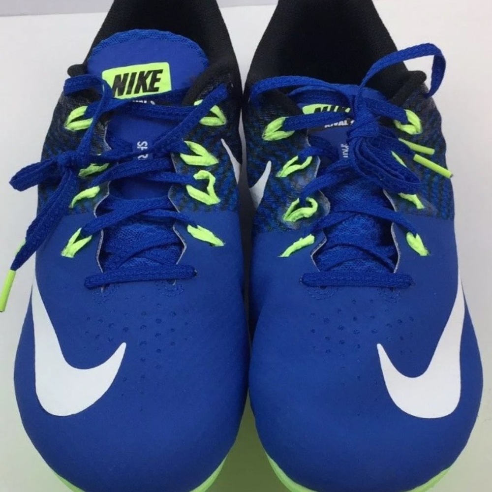 Mens Size 13 Nike Track Sprint Blue Carry Bag